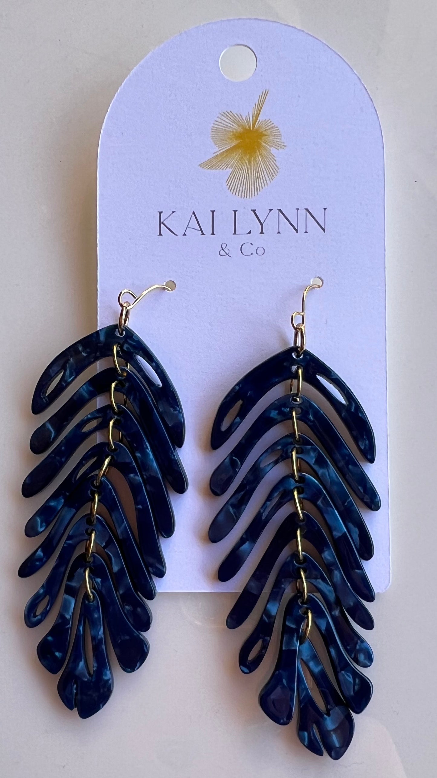 Kai Lynn and Co. Fishbone Earrings